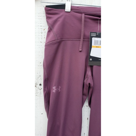Under Armour Fly Fast 2.0 Compression Mid Rise Crop Athletic Leggings Size SM - Picture 12 of 14